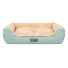 SCRUFFS Лежанка для животных с бортиками "Cosy", мятная, 75x60х16см (Великобритания)