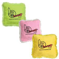 ROSEWOOD Игрушка для кошек мягкая с кошачьей мятой "Подушечка YEOWWW", в ассорт., 6.4х2.5см!