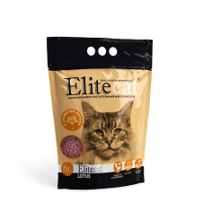 ELITECAT Наполнитель комкующийся, растительный "Tofu Lotus", 6л / 2.7кг