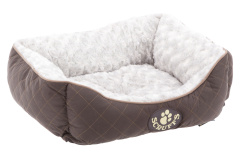 SCRUFFS Лежак для животных с бортиками "Wilton", коричневый, 50х40х15см (Великобритания)
