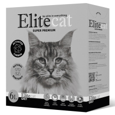ELITECAT Наполнитель комкующийся с активированным углем "Activated Carbon", 6л / 5.1кг