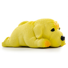 DUVO+ Игрушка для собак латексная "Puppy", жёлтая, 15.5x7.8x5.5см (Бельгия)