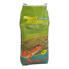 LUCKY REPTILE Пустынный грунт для террариумов "Desert Bedding Golden Yellow", жёлтый, 20л (Германия)