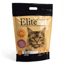 ELITECAT Наполнитель комкующийся, растительный "Tofu Lotus", 12л / 5.4кг