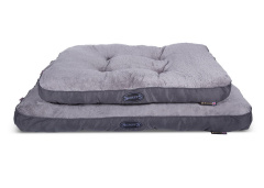 SCRUFFS Матрас для собак "Cashmere", графит, 100х70х7,5см (Великобритания)!