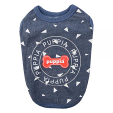 PUPPIA Футболка для собак "Simon", синяя, S (Южная Корея)!
