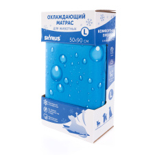 SkyRus Матрас для животных охлаждающий "Cooling Mat", капли, 50х90см