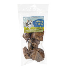 ELITEDOG Лакомство для собак "Лёгкое говяжье крупное XL", 130гр