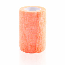 SMI FLEX-BANDAGE Бинт самофиксирующийся оранжевый 1шт 7,5см*4,5м