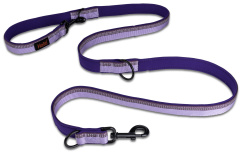 COA Поводок-перестежка для собак "HALTI Double Ended", фиолетовый, L, 200х2.5см (Великобритания)