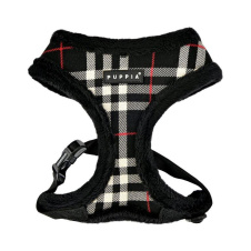 PUPPIA Шлейка для собак утепленная "Dean Harness A", черная, XL (Южная Корея)!
