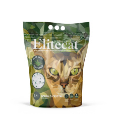 ELITECAT Наполнитель впитывающий силикагель "Emerald Aloe Vera", 3.8л