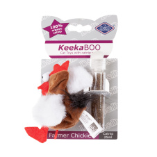 D&D Игрушка для кошек мягкая с кошачьей мятой "Farmer-Chickie", 9см (Нидерланды)