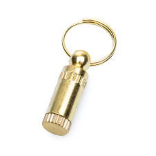 ROSEWOOD Адресник для кошек металлический, золотой, 2см (Великобритания)
