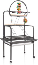 MONTANA Cages Игровая площадка для птиц "New Sunlite", тёмно-серая, 85х54х180см (Германия)!
