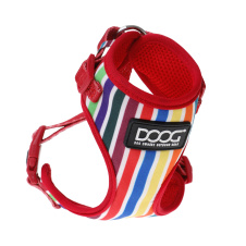 DOOG Шлейка для собак "NEOFLEX SCOOBY", красная, XS, 28-34см (Австралия)