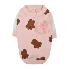 PINKAHOLIC Футболка для собак "Millie", розовая, L (Южная Корея)
