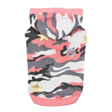 PUPPIA Толстовка для собак с капюшоном "Ensign", розовая, XL (Южная Корея)!