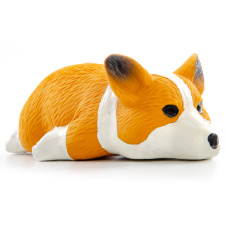 DUVO+ Игрушка для собак латексная "Puppy", оранжевая, 15.5x9.2x5.5см (Бельгия)