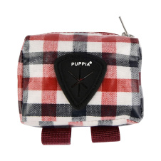 PUPPIA Сумочка на поводок для собак "Neil", красная, 8х5х4.5см (Южная Корея)