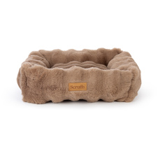 SCRUFFS Лежак для животных с бортиками "Alpine", коричневый, 60х50см (Великобритания)