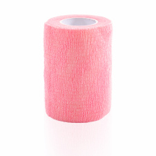 SMI FLEX-BANDAGE Бинт самофиксирующийся розовый 1шт 7,5см*4,5м