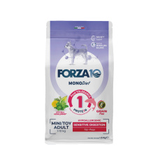 FORZA10 MONODIET Sensitive Digestion Adult Mini Корм сух.анчоус д/собак мелк.пор.с чув.пищевар.1,5кг