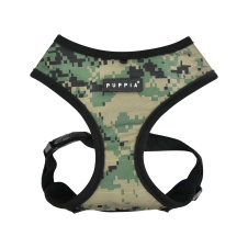 PUPPIA Шлейка для собак "Sentinel", хаки камуфляж, XL (Южная Корея)!