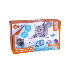HEXBUG Набор интерактивных игрушек для кошек (4 шт+батарейки) (США)