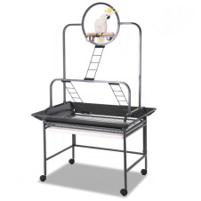 MONTANA Cages Игровая площадка для птиц "Daylite", тёмно-серая, 84х57х168см (Германия)!