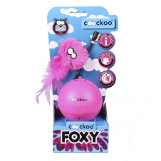 EBI Игрушка для кошек интерактивная "Foxy", розовая, 25х13х8см (Нидерланды)