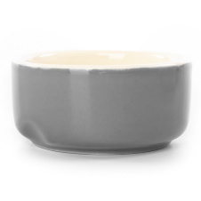 SCRUFFS Миска керамическая для мелких пород собак и кошек "Classic Food", серая, 8х8х4см, 100мл