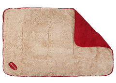 SCRUFFS Одеяло для животных плюшевое "Snuggle", бордовое, 110х75 см (Великобритания)!
