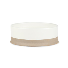 SCRUFFS Миска керамическая для собак и кошек "Scandi", кремовая, 14х14х5см, 400мл (Великобритания)