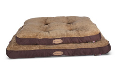 SCRUFFS Матрас для собак "Cashmere", шоколад, 100х70х7,5см (Великобритания)!