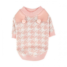 PINKAHOLIC Кофта для собак "Mirabelle", розовая, M (Южная Корея)!