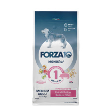 FORZA10 MONODIET Adult Medium Корм сух.свинина/картофель д/собак средн.пород,склон.к аллергии 12кг