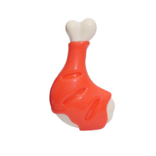 ROSEWOOD Игрушка для собак нейлон "Бедро куриное с ароматом", красная, 18см (Великобритания)