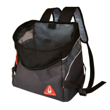DUVO+ Рюкзак-переноска для животных до 6кг, "Backpack Sporty", черный, 32.5x31х19см (Бельгия)!