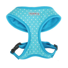 PUPPIA Шлейка для собак "Dotty", голубая, L (Южная Корея)