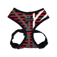 PUPPIA Шлейка для собак светоотражающая "Briton", красная, XL (Южная Корея)!
