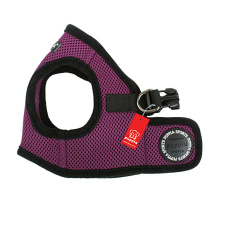 PUPPIA Шлейка для собак "Soft Vest", фиолетовая, 3L (Южная Корея)