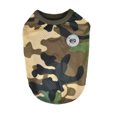 PUPPIA Футболка для собак "Infantry", камуфляж, S, 22х33х18см (Южная Корея)!