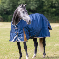 SHIRES HIGHLANDER Попона прогулочная для лошади "Plus Lite", 1200D, 0g, 130 см, нави (Великобритания