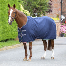 SHIRES TEMPEST Попона денниковая для лошади "Original Stable", 155, синий