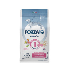 FORZA10 MONODIET Adult Mini Корм сух.свинина/картофель д/собак мелких пород,склон.к аллергии 1,5кг