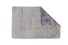 SCRUFFS Одеяло для животных "Kensington", экозамша, серое, 110х72.5см (Великобритания)