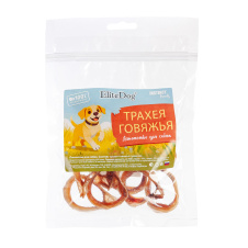ELITEDOG Лакомство для собак "Трахея говяжья колечки", 50гр