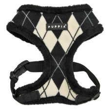 PUPPIA Шлейка для собак утепленная "Jaden", чёрная, XL (Южная Корея)