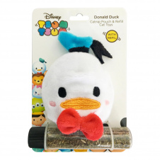 ROSEWOOD Disney Игрушка для кошек мягкая с кошачьей мятой "Дональд Дак", белый, 9х9х3см!